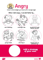 Preview of Managing My Emotions Worksheets
