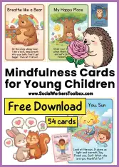 Preview of Mindfulness Cards for Young Children