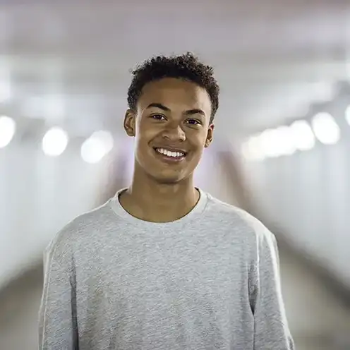 Ibrahaim, a young person supported by Guardianship Scotland