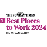 The Sunday Times Best Places to Work 2024 award winner