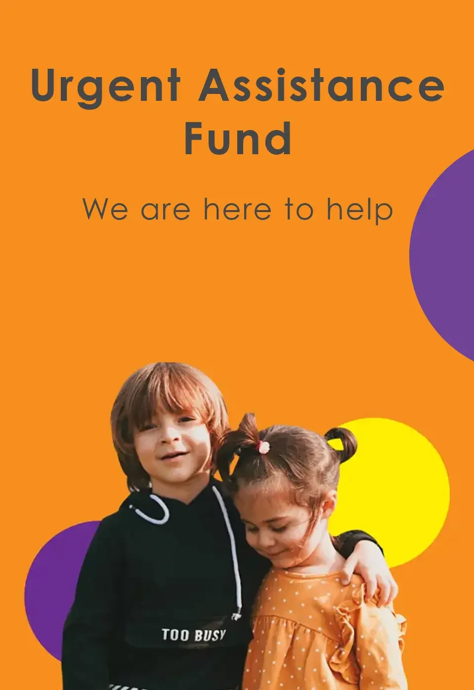 Aberlour Urgent Assistance Fund - Apply Now