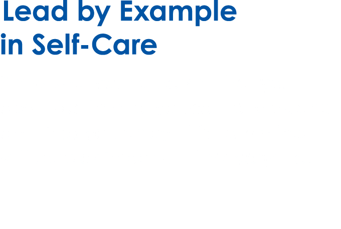 Lead by Example in Self Care Show your young person that you also take time for yourself to relax and do things you e...