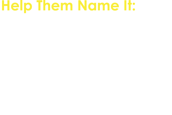 Help Them Name It: When your young person has strong feelings, help them identify the specific feeling they are exper...