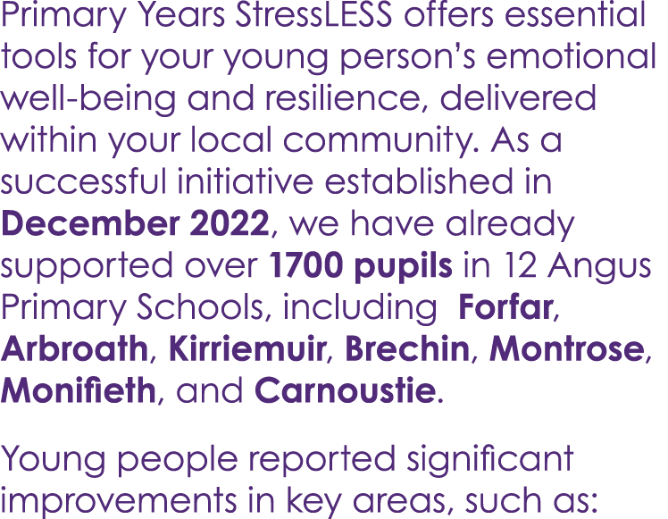 Primary Years StressLESS offers essential tools for your young person’s emotional well being and resilience, delivere...